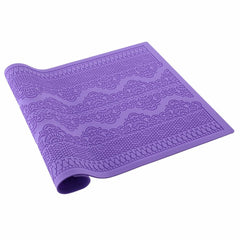 LARGE DAMASK LACE CAKE LACE MAT