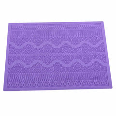 LARGE DAMASK LACE CAKE LACE MAT