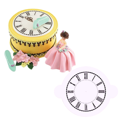 LARGE CLOCK STENCIL