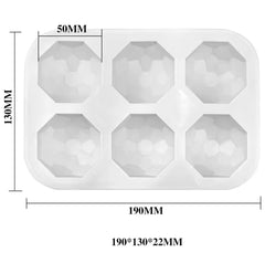 3D MINI JEWEL CHOCOLATE MOULD 6 PCS