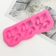 FLEUR DE LIS MOULD 3 PCS SET