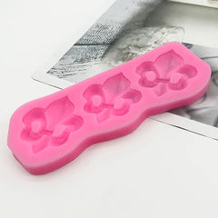 FLEUR DE LIS MOULD 3 PCS SET