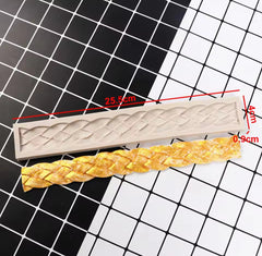 THICK BRAIDED/PLAITED ROPE BORDER MOULD