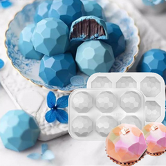 3D MINI JEWEL CHOCOLATE MOULD 6 PCS