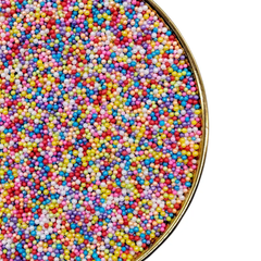 RAINBOW SUGAR PEARLS 15G