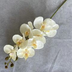ARTIFICIAL ORCHID FLOWERS HEAD 8 PCS SET