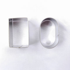 CAPSULE PILL AND PRESCRIPTION PAD COOKIE CUTTER SET 2 PCS