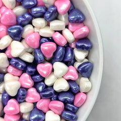 ASSORTED SUGAR LOVE HEARTS