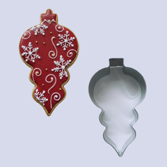 CHRISTMAS ORNAMENTS COOKIE CUTTERS SET 2PCS