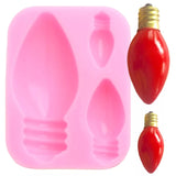 ASSORTED SIZES CHRISTMAS LIGHTS MOULD 3 PCS