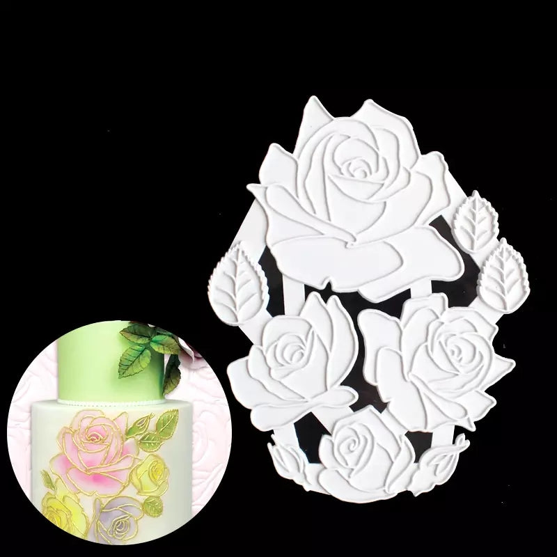 ROSES SILICONE EMBOSSER
