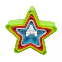 STAR COOKIE CUTTER SET 5PCS