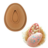 SMOOTH 3D LARGE EGG CHOCOLATE MOULD 1PC