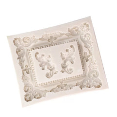 VICTORIAN  RECTANGLAR PHOTO FRAME MOULD WITH SCROLLS