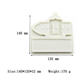 LARGE SANTA BELT WITH BUCKLE MOULD