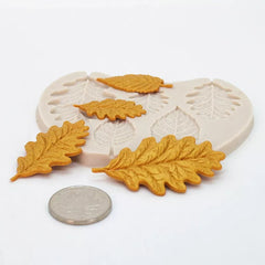 MINI OAK LEAVES MOULD