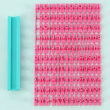 MINI MESSAGE PRESS/ EMBOSSER SET (UPPER & LOWER CASE ALPHABET, NUMBERS & SYMBOLS