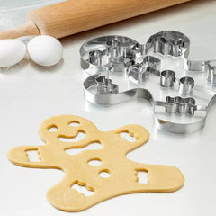 EXTRA LARGE GINGERBREAD MAN COOKIE CUTTER