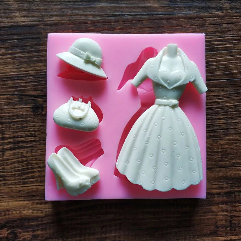 ELEGANT LADY OUTFIT MOULD