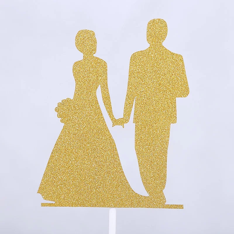 CUSTOMIZED GLITTER PAPER TOPPERS