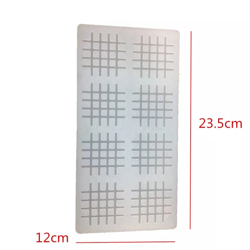 TIC TAC TOE CHOCOLATE CAGE/TOPPER MOULD (CLEAR)