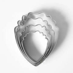 STAINLESS STEEL SIMPLE PEONY PETAL CUTTER  SET