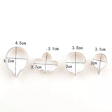 BELGIUM AZALEA FLOWER PETAL CUTTERS SET A323