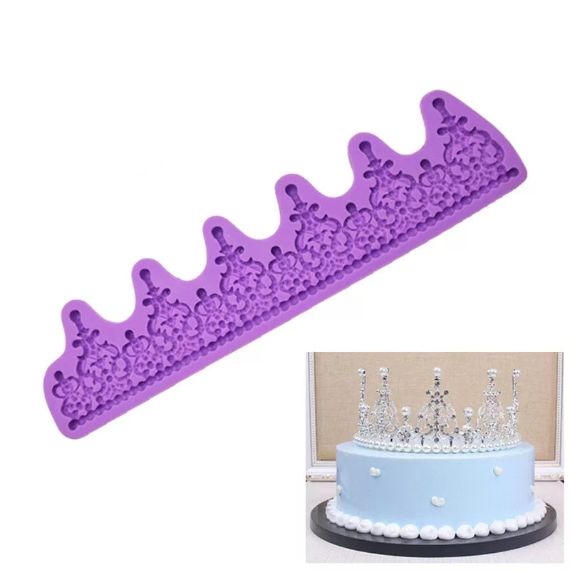 LONG BEDAZZLED MAJESTIC CROWN/TIARA MOULD