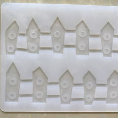 FENCE CHOCOLATE CAGE/TOPPER MOULD (CLEAR)