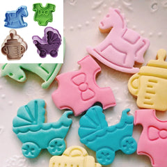 BABY SHOWER CUTTERS 4 PCS