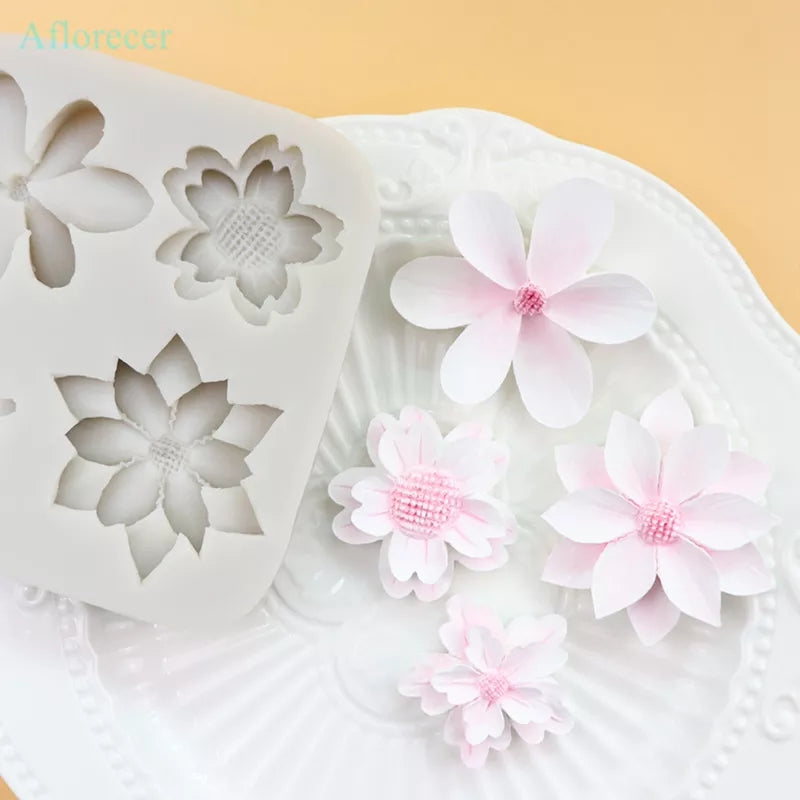 CHERRY BLOSSOM AND OTHER FLOWERS MOULD