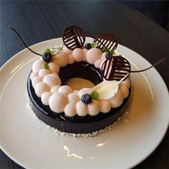 3D LARGE RING CLOUD CHOCOLATE MOUSSE MOULD