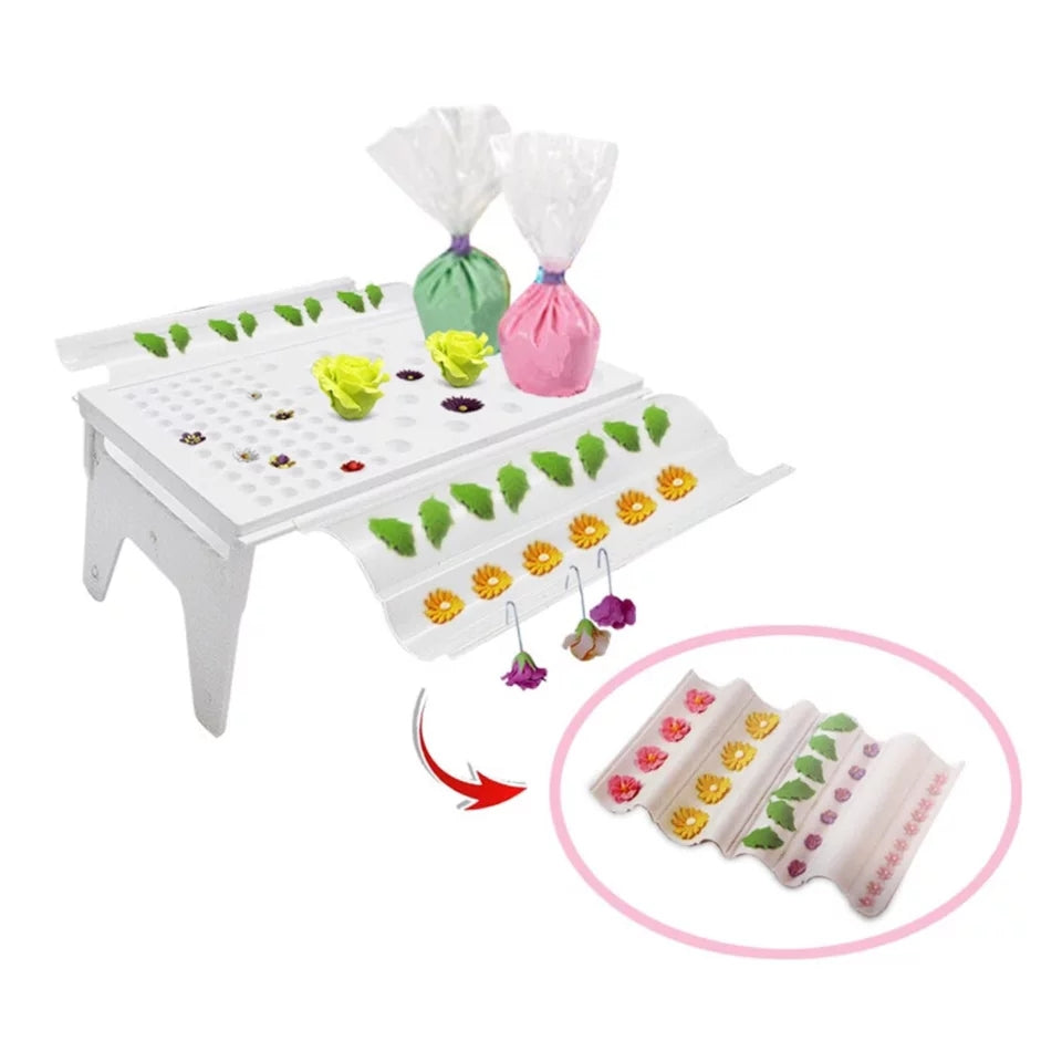 2 IN 1 FLOWER DRYING RACK WITH STAND & WAVE