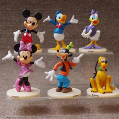 MICKEY MOUSE CLUB HOUSE DOLL TOPPERS 6 PCS