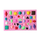 MINI ASSORTED GEMS AND JEWELS MOULD