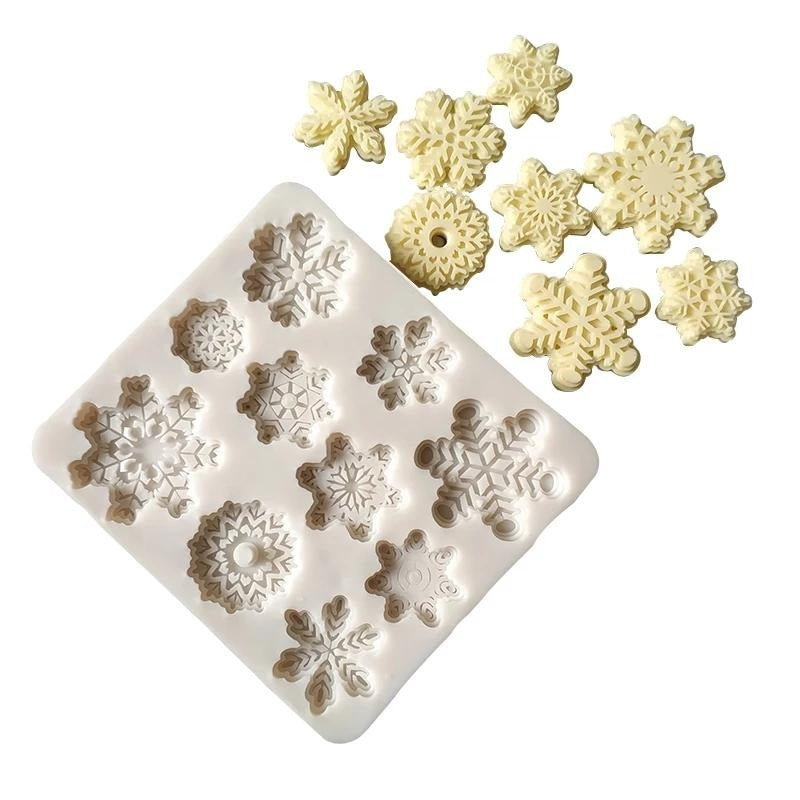 MINI ASSORTED SNOWFLAKEs MOULD
