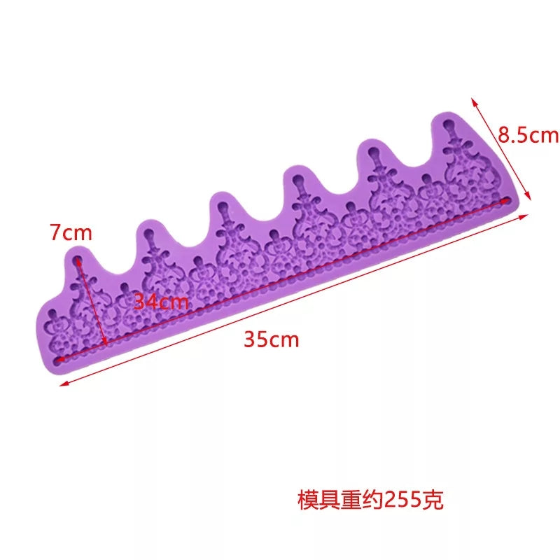 LONG BEDAZZLED MAJESTIC CROWN/TIARA MOULD