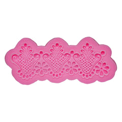 LARGE DAMASK LACE BORDER MOULD