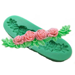 ROSES FLOWERS BORDER MOULD