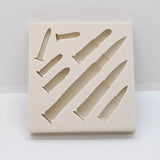 GUN AND BULLETS MOULD
