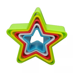 STAR COOKIE CUTTER SET 5PCS