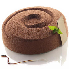 SINGLE SWIRL CHOCOLATE MOUSSE MOULD