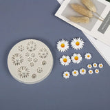 TINY ASSORTED DAISY FLOWERS MOULD 13PCS