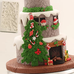 LARGE CHRISTMAS TREE WITH DECORATIONS MOULD