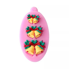 MINI CHRISTMAS BELLS MOULD 3 PCS