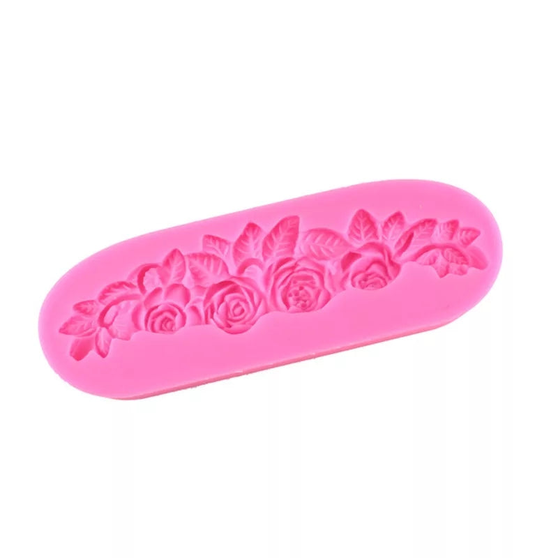 ROSES FLOWERS BORDER MOULD