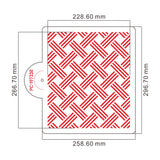 XL BLADE STENCIL