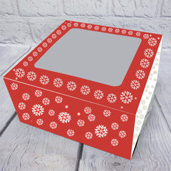 TALL CHRISTMAS CAKE BOXES (5 INCHES)