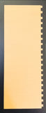 TALL PIN STRIPE SCRAPER/ICING COMB (10*4")