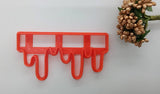 WIDE DRIPS CHOCOLATE DRIPS BORDER CUTTER